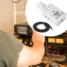 Doppelpaddel-Morsecode-Funktaste aus Metall, einfache Installation,