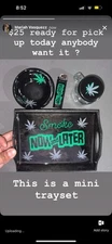 Tray Bundle Set Raw Kit  Rolling Ashtray And Accessories