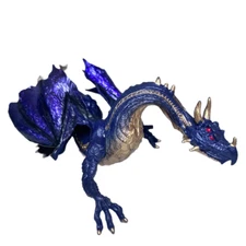 Safari Ltd Midnight Moon Dragon Figurine Fantasy Collection Mythical Gold Purple