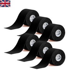 Uncut 5m K Tape - 6 Rolls of Muscle Support for Optimal Recovery and Performance 1.55 per metre