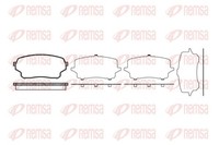 Remsa Bremsbelagsatz Scheibenbremse 1166.01 FüR Vitara JT FT Suzuki HT 1 2 TE TD