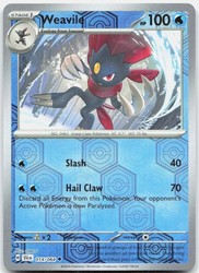 Weavile 014/064 Reverse Holo Shrouded Fable