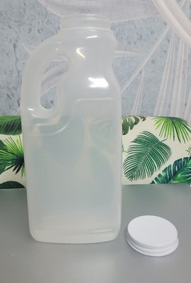 32oz Natural Polypropylene Hot-Fill  Jugs w/  Caps -  25pk