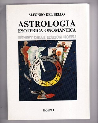 Buch Esoterische Astrologie Onomantik Alfonso Del Bello SC133 #