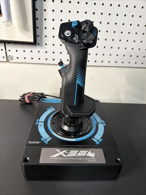 Logitech Saitek X-56 Rhino Stick PC Video Game Controller
