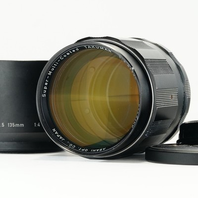 [Serviced & Tested] Super Multi Coated Takumar 135mm f2.5 6 Element Vintage M42