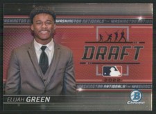 2022 Bowman Chrome Draft Bowman Draft Night #BDN-5 Elijah Green Nationals 109
