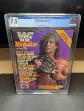 WWF Magazine CGC 7.5 (newsstand) 12/1990 Kerry Von Erich￼