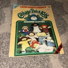 Vintage Xavier Roberst Cabbage Patch Kids Designer Clothes Pattern Book