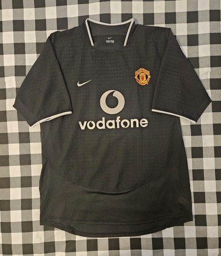 Nike Manchester United Red Devils 2003-2005 Black Jersey Size Large