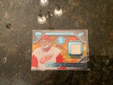 Chris osgood authentic game worn jersey 2001 titanium