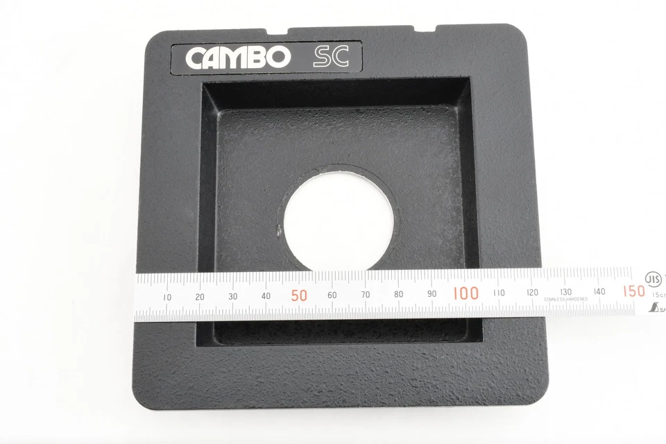 Rare Genuine Cambo 123x123mm #0 Hole Recessed Lens Board Ultima 23 35 From JAPAN - Image 4 of 4