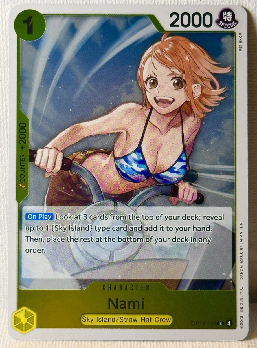 25+ Nami OP15-108 Adventure on Kami's Island for sale | Updated