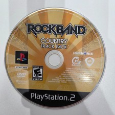 Rock Band: Country Track Pack Sony PlayStation 2, 2009 Disc Only