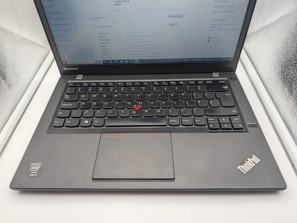 Lenovo ThinkPad T440s · i5-4200U · 4GB · 128GB, photo 2 of 5