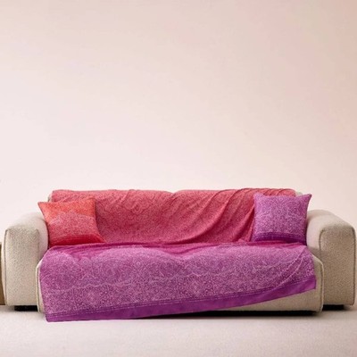 Bassetti Granfoulard 270x270 Dolceacqua Fuchsia Furnishing Sheet