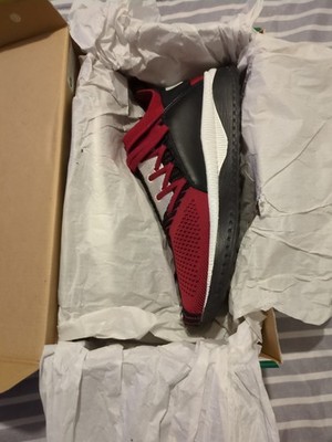 Men's PUMA Tsugi Jun Red Dahlia - Black - White Size 9.5 2018 Gently Used 