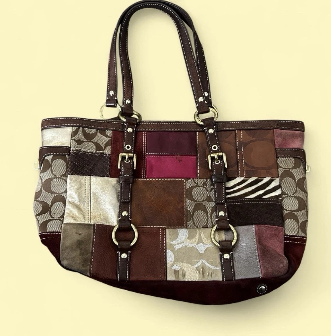 Coach Patchwork Exterior Bags & Handbags for Women for sale | eBay