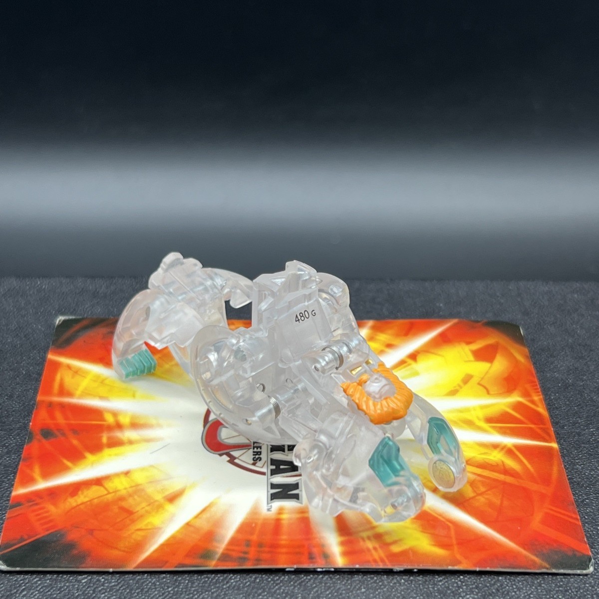 B2 BakuCrystal Clear Translucent Verias 480g Bakugan Battle