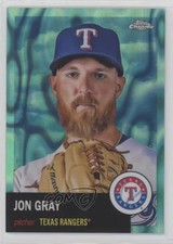 2022 Topps Chrome Platinum Anniversary Aqua Lava Refractor 295/299 Jon Gray 15ma