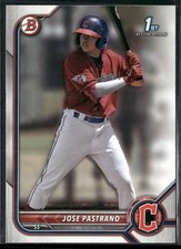 2022 Bowman #BP-21 Jose Pastrano Prospects