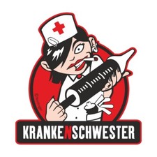 Aufkleber Wetterfest Krankenschwester 12 oder 35cm lustig beruf spruch geschenk