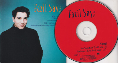 FAZIL SAY Mozart - Piano Sonatas & Variations (CD 1997) Classical Album Atlantic