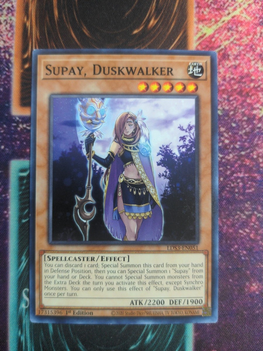 yuページ Yu-Gi-Oh! Supay, Duskwalker LDS3-EN051 1st Edition Common NM | eBay