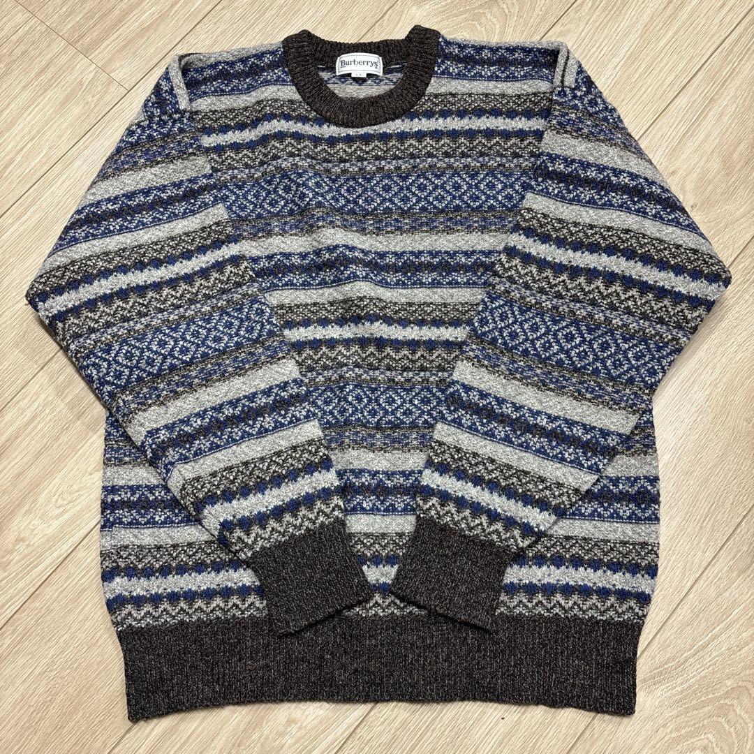 Burberry knit sweater Men's Fashion from Japan