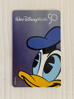 Walt Disney World 50th Anniversary & Theme Park Cards - Pick a