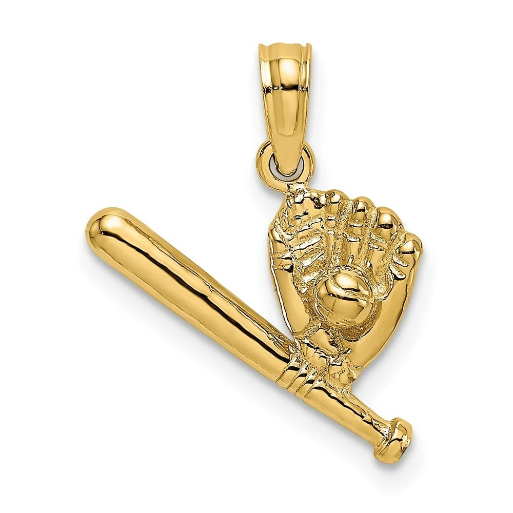 Baseball charms best sale gold