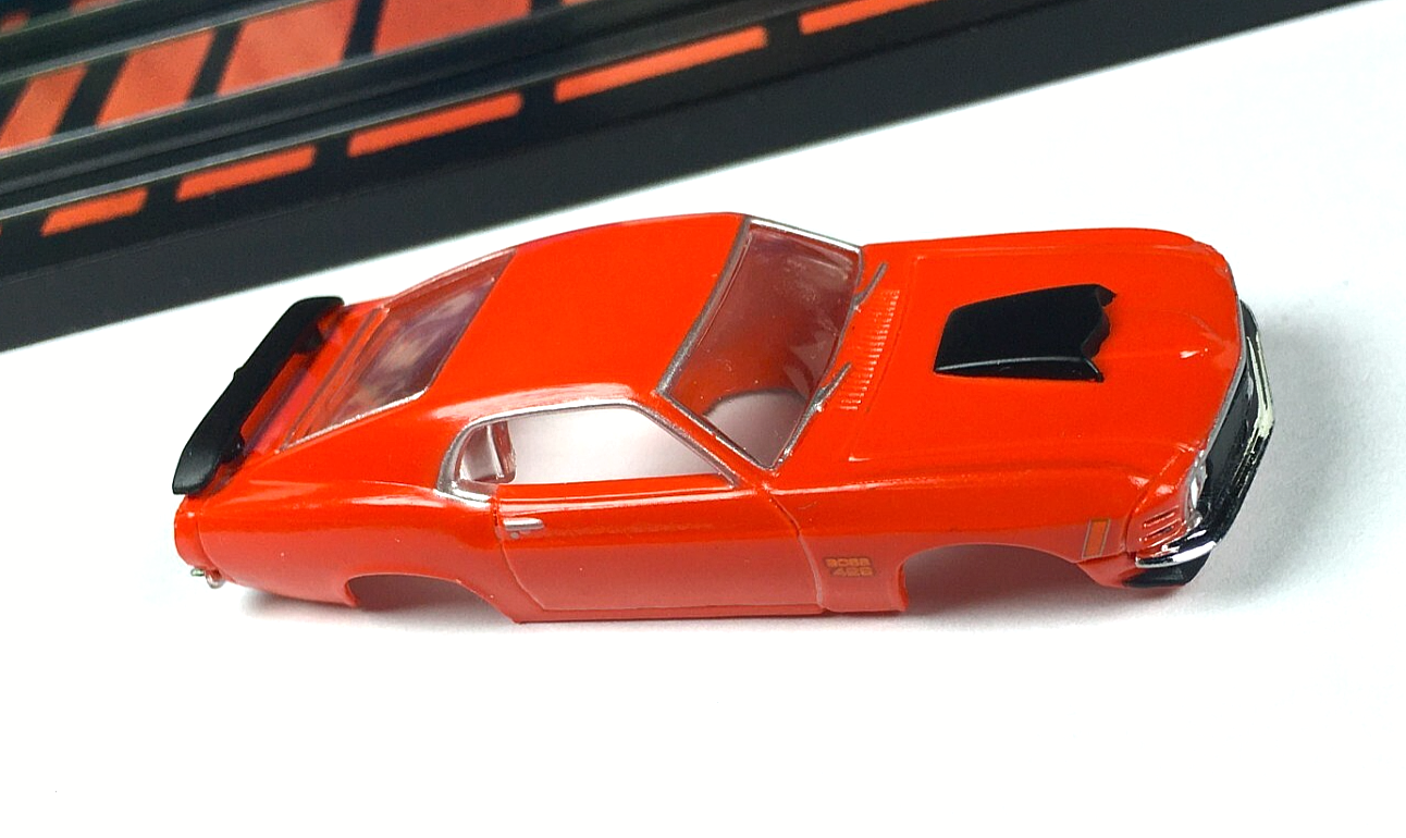 Ho Slot Cars, Guards Red, FORD Big Block Body Autoworld THUNDERjet ...
