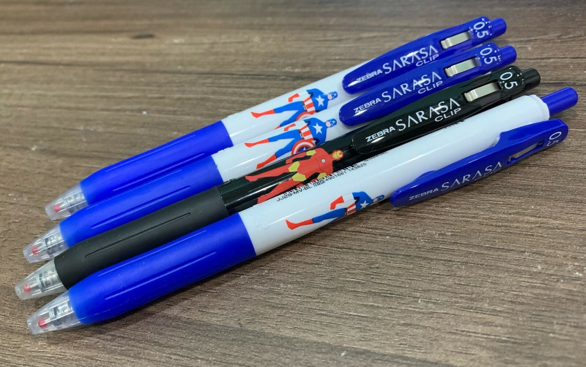 SARASA ZEBRA サラサクリップ MARVELコラボ 50本セット SARASA ZEBRA サラサクリップ MARVELコラボ 50本セット SARASA