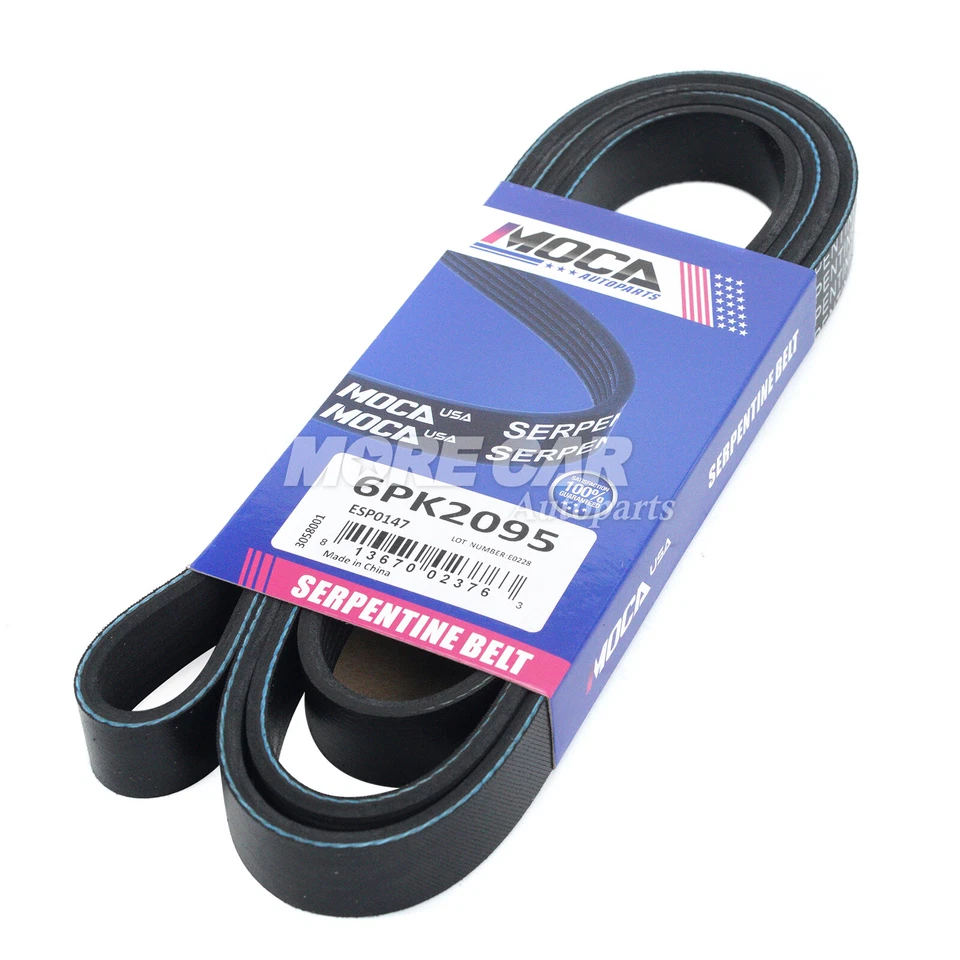 Kit de componentes de transmisión por correa Serpentine apto para Dodge Caravan Chrysler Town&Country Foto 3 de 4