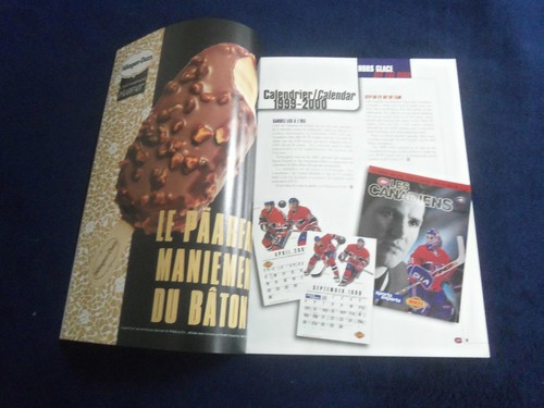 1999-2000 LES CANADIENS MAGAZINE - TREVOR LINDEN - FRENCH TEXT - F 253Y - Picture 3 of 6
