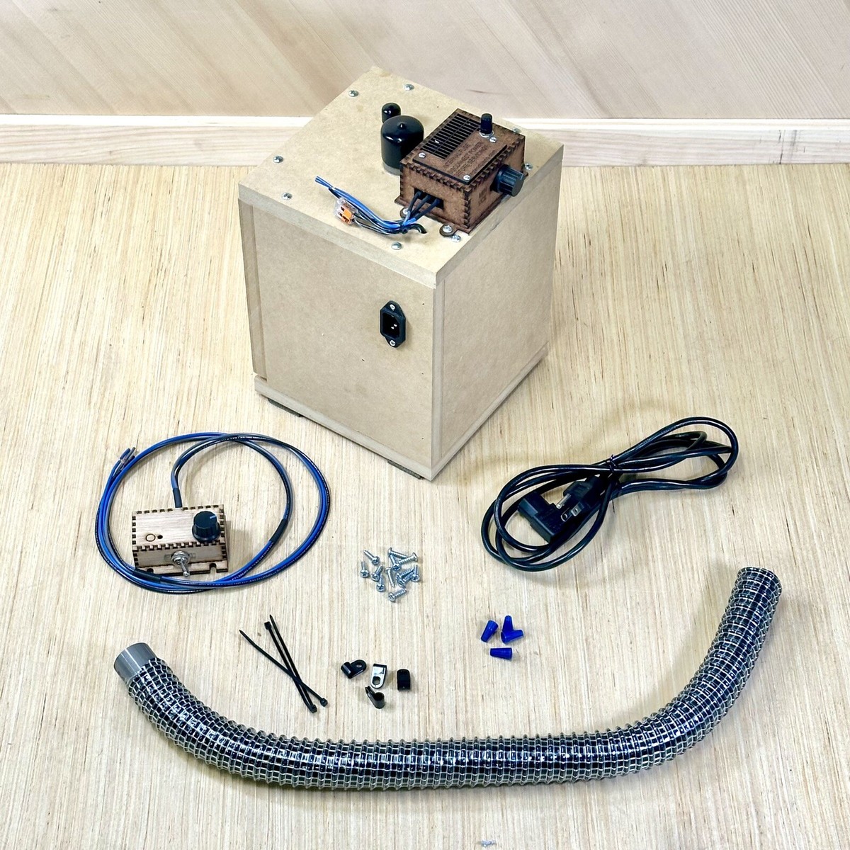 Player Piano Electric Vacuum Motor/Suction Box, Record Lathe