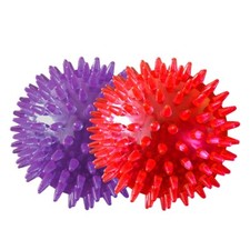 RA Gorilla Spiky Ball Squeak - Assorted - 5" Pack of 2