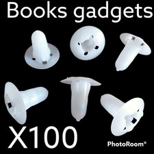 Per Fiat Cinquecento Kit 100 Boccola Fermapannello per Fissaggio Porta-Pannello