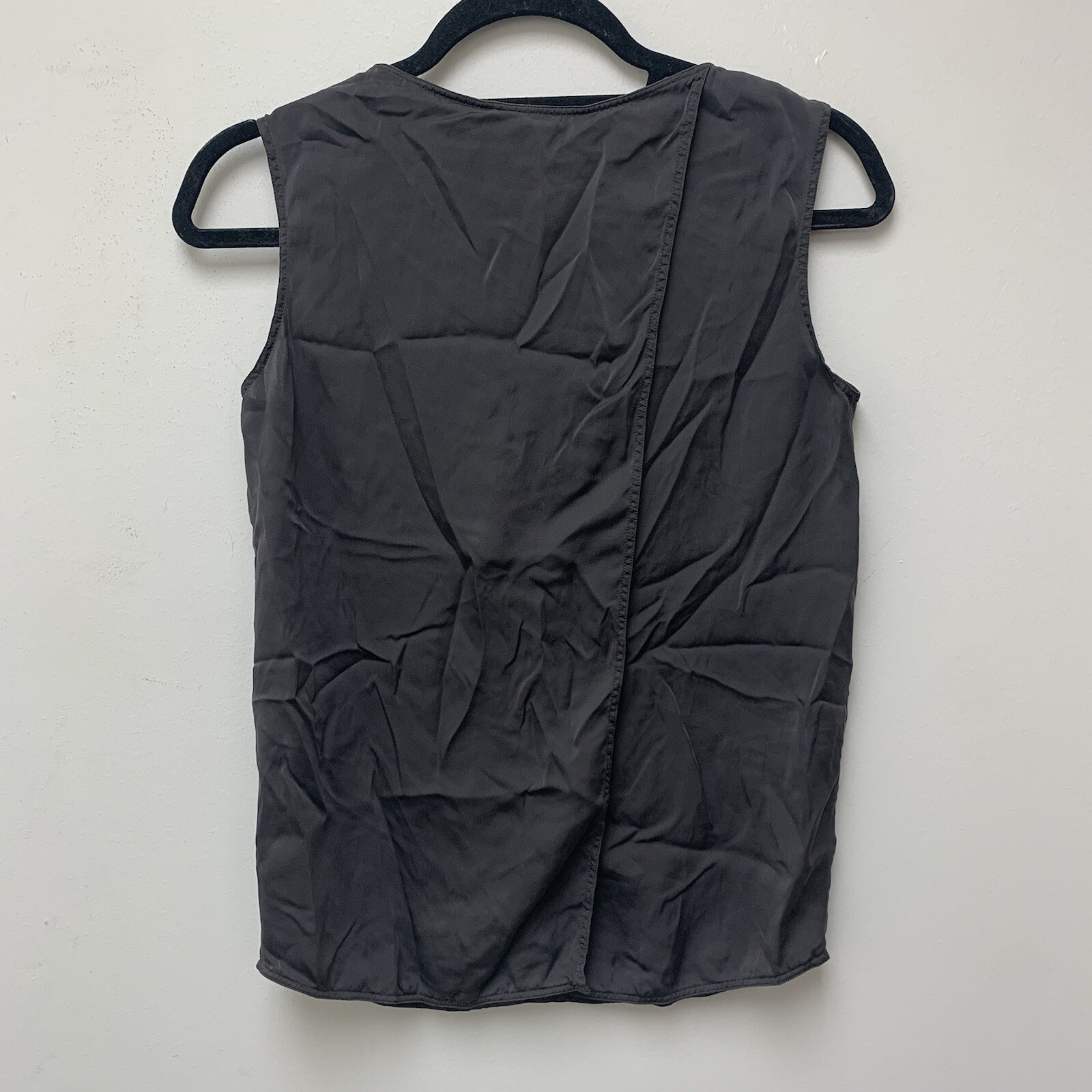 Vince 100% Silk Split Back Blouse - image 9