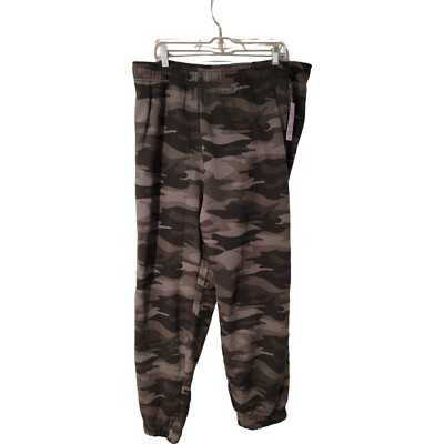Wild Fable Camo Jogger Pants High Rise Plus Size 1X Sweatpants Green | eBay