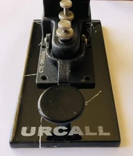 Morse Code Key Base - * Call Engraving Option *