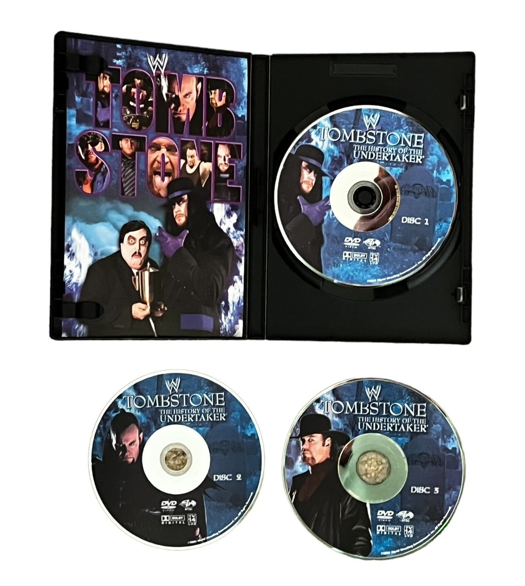 WWE TOMBSTONE: THE HISTORY OF THE UNDERTAKER 3-Disc