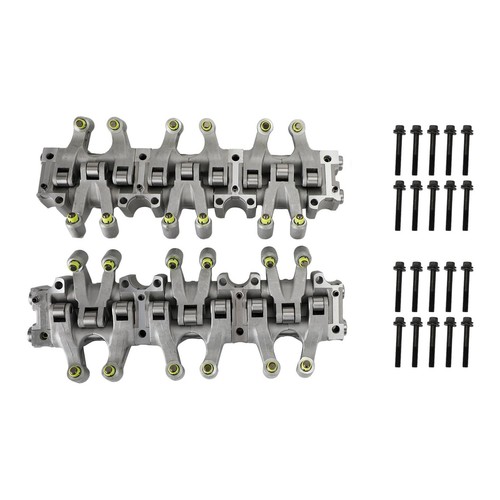 2PC Engine Rocker Arm and Shaft Assembly for Chrysler Dodge 3.5L 4.0L 4892293AC. - Picture 9 of 11