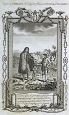 John Byron: A Woman and Boy of Patagonia... Engraved for Millar's Geography 1782