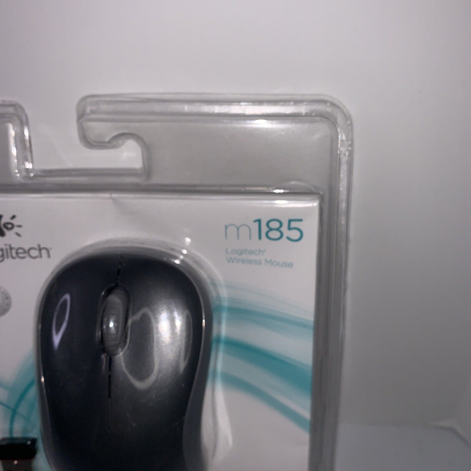 Logitech M185 Wireless Mouse - Swift Gray 910-002225 New Sealed Package