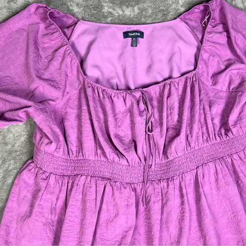 Modcloth Dress Womens 4x Pressed For Flowers Babydoll Smock Prairie Floral Mini - Bild 6 von 10