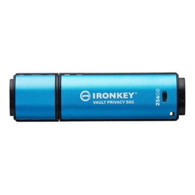 Kingston IronKey Vault Privacy 50 Type-C XTS AES verschlüsselter USB-Stick 256 GB
