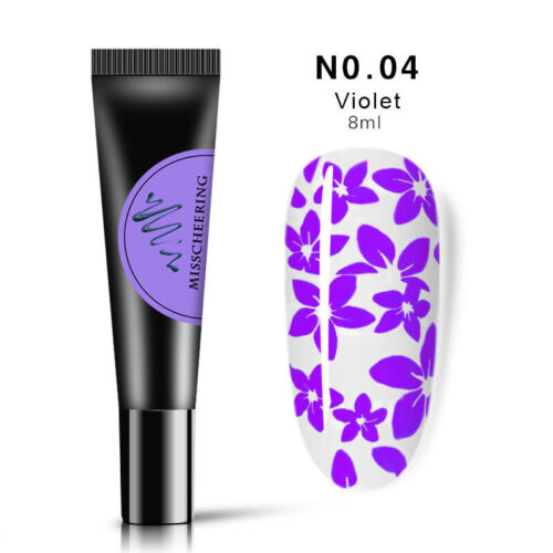 Nagellack-Kleber Stempelgel Nageldruckgel Lackierter Klebelack 8 Ml ∑ ⊿ - Bild 16 von 24