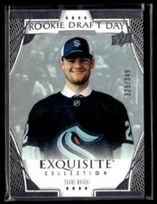 2022-23 UD Exquisite Collection Rookie Draft Day Shane Wright 325/349 #RDD-SW