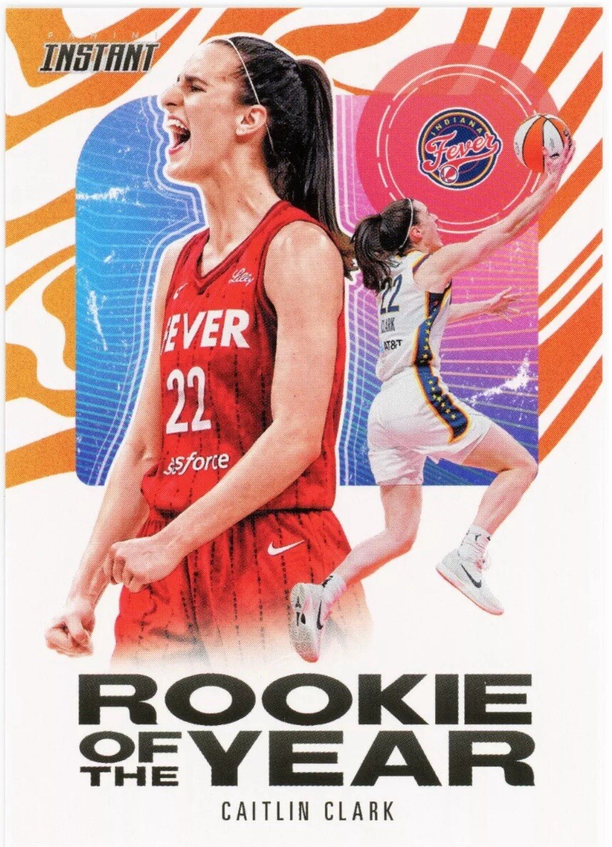 2024 PANINI INSTANT WNBA #CCROY-A CAITLIN CLARK - ROOKIE OF THE YEAR